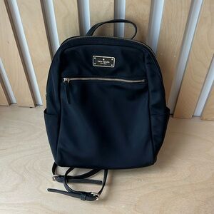 Kate spade backpack in black